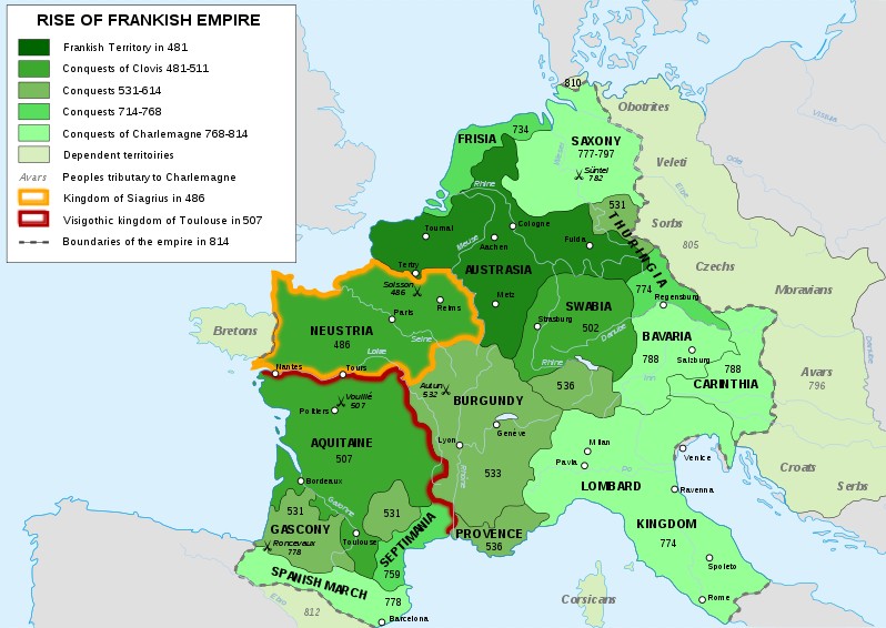 HR Empire under Charlemagne